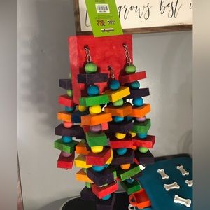 A&E Cage HB01399 20 x 6 x 6 in. Up Against The Wall Bird Toy; Large